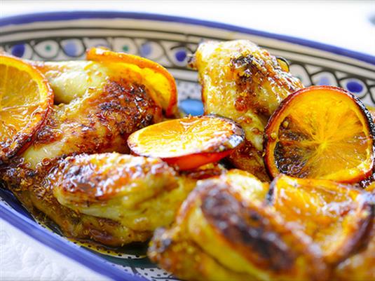 Курица с апельсинами Курица с апельсинами