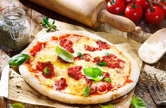 Пицца с соусом песто Пицца с соусом песто