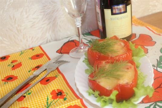 Курица в перце