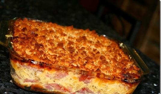 Запеканка из курицы и картошки