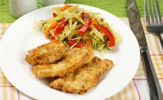 Куриные отбивные с пармезаном Куриные отбивные с пармезаном