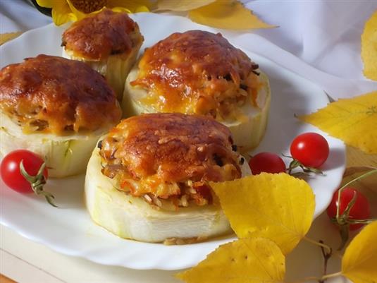 Фаршированные кабачки