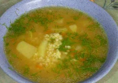 Суп с пшенкой Суп с пшенкой