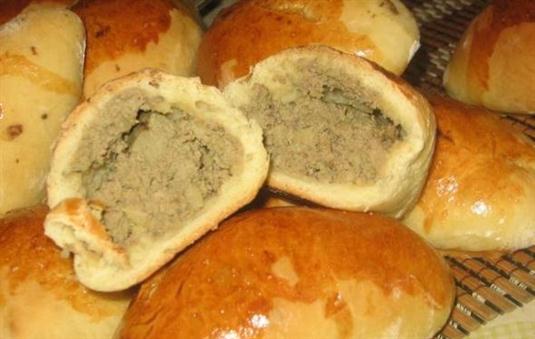 Пирожки с печенью Пирожки с печенью