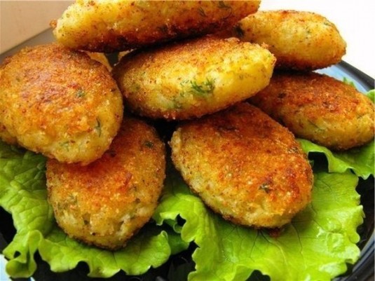 Капустные котлетки с орехами Капустные котлетки с орехами