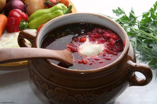 Борщ украинский