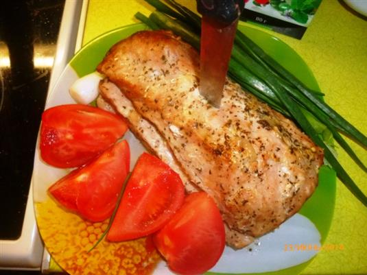 Сочный мясной рулет