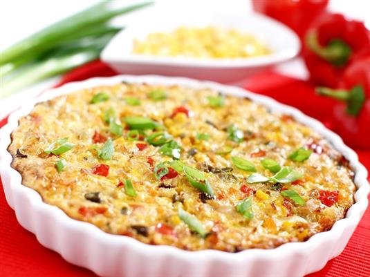 Диетический киш с капустой и курицей Диетический киш с капустой и курицей