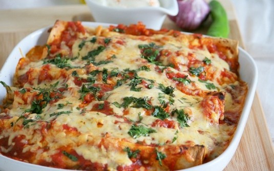 Энчиладас с курицей Энчиладас с курицей