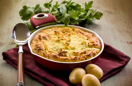 Картофельный пирог с сыром Картофельный пирог с сыром