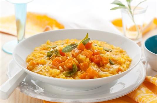 Каша из тыквы с яблоками