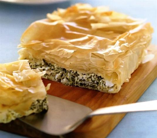 Спанакопита (пирог со шпинатом) Спанакопита (пирог со шпинатом)