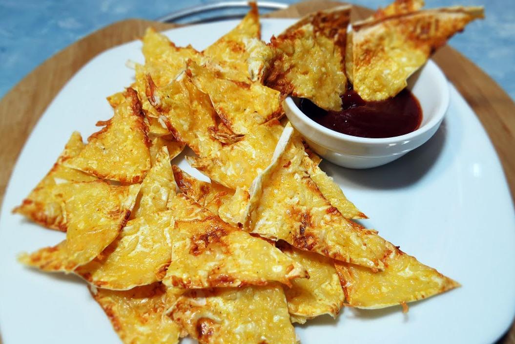 Чипсы из лаваша с сыром Чипсы из лаваша с сыром